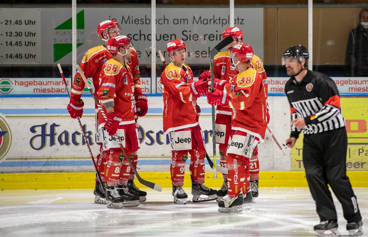 Eishockey Bayernliga Vorbereitung TEV Miesbach – Waldkraiburg 21/22