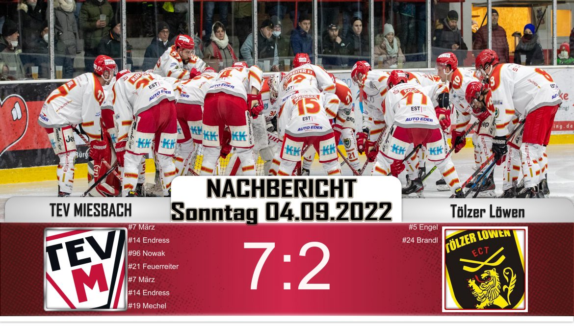 Spieltagsnachbericht Bad Tölz